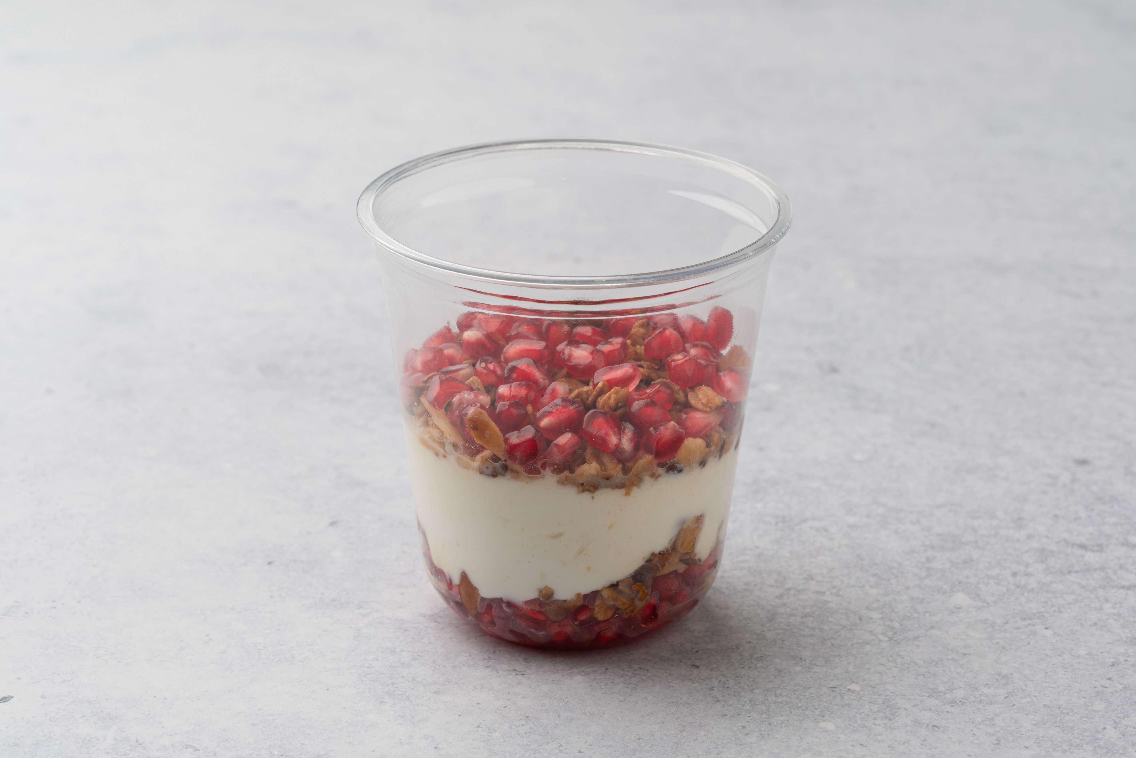 Greek Yogurt Parfait With Pomegranate And Granola